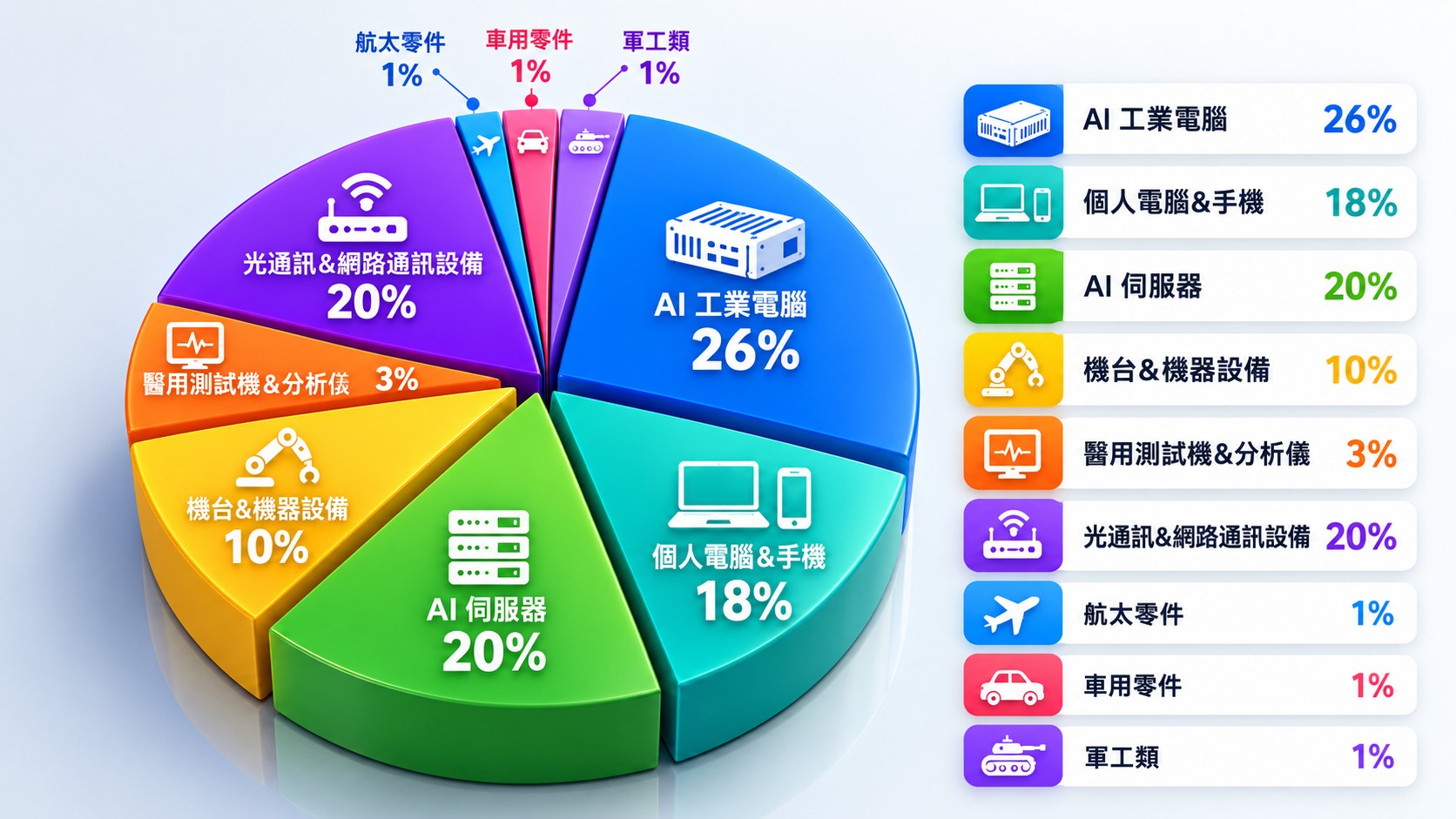 精密扣件在各產業的應用方案